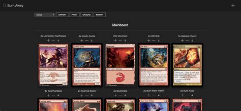 mtg deck builder